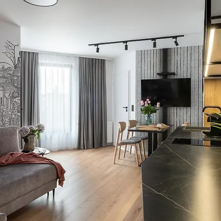 Inpoint G15 Near Old Town & Kazimierz District & Parking Option * クラクフ