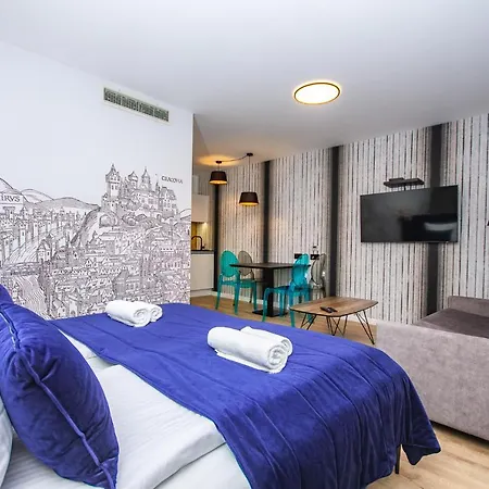 Inpoint G15 Near Old Town & Kazimierz District & Optional Paid Parking 4* クラクフ