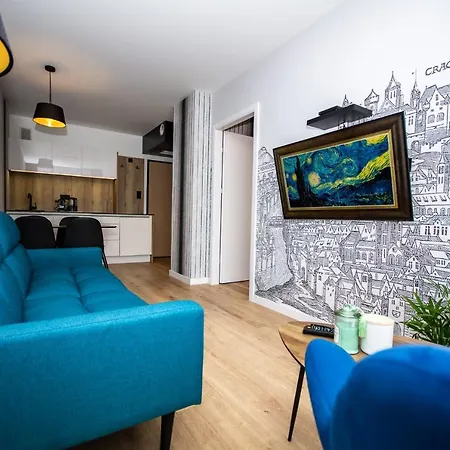 Inpoint G15 Near Old Town & Kazimierz District & Optional Paid Parking Aparthotel