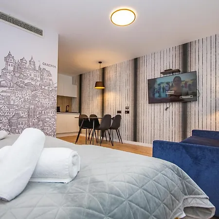 Aparthotel Inpoint G15 Near Old Town & Kazimierz District & Parking Option Krakow