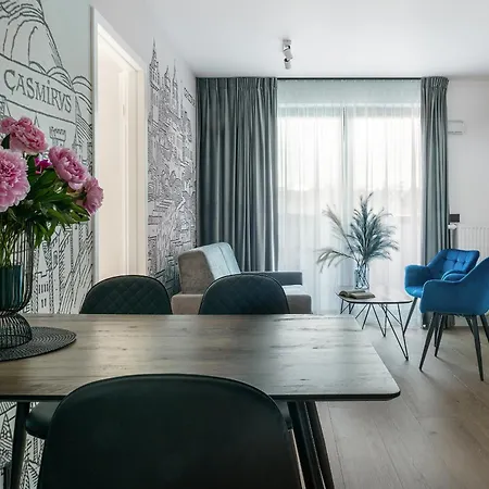 アパートホテル Inpoint G15 Near Old Town & Kazimierz District & Parking Option *