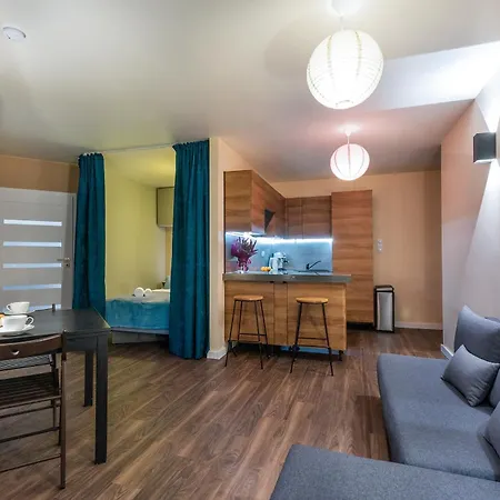 アパートホテル Inpoint G15 Near Old Town & Kazimierz District & Parking Option *