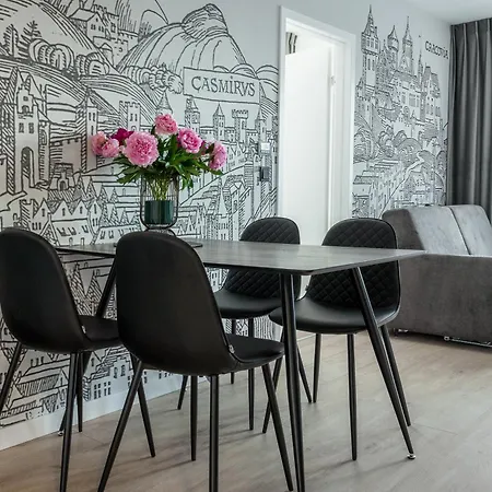 アパートホテル Inpoint G15 Near Old Town & Kazimierz District & Parking Option *