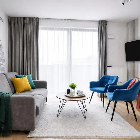Inpoint G15 Near Old Town & Kazimierz District & Optional Paid Parking Lägenhetshotell