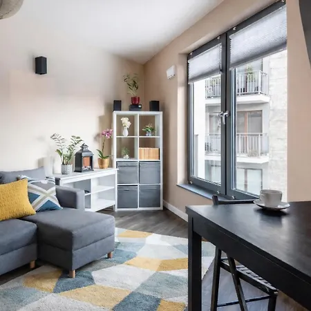 Inpoint G15 Near Old Town & Kazimierz District & Optional Paid Parking Lägenhetshotell