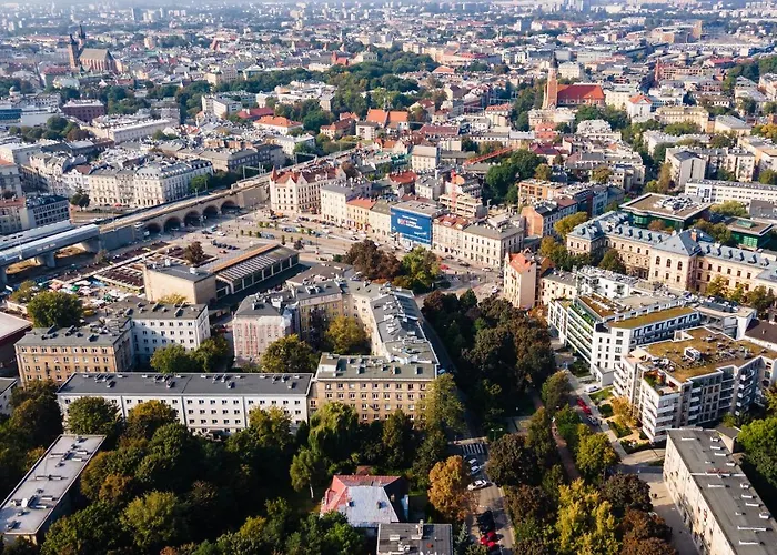 Inpoint G15 Near Old Town&kazimierz District&optional Paid Parking Hotel apartamentowy Kraków